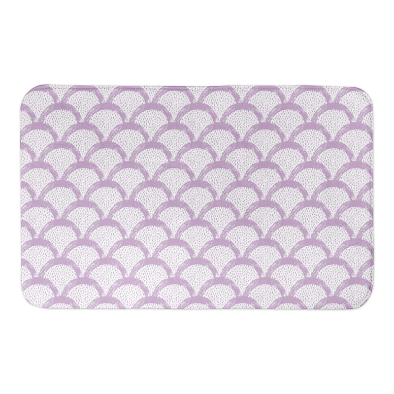 Tapis de bain Federica, Mauve