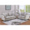 Ensemble de canapés de style contemporain 2 pièces Luxueux siège rembourré en velours côtelé avec pieds en bois et coussin principal inclus