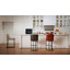Tabouret de comptoir rembourré en similicuir de 24 po Romilio-93557368-111846131