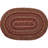 Patrick Jute Geometric Oval Placemat
