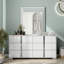 Commode 6 tiroirs avec miroir Duckworth-101065297