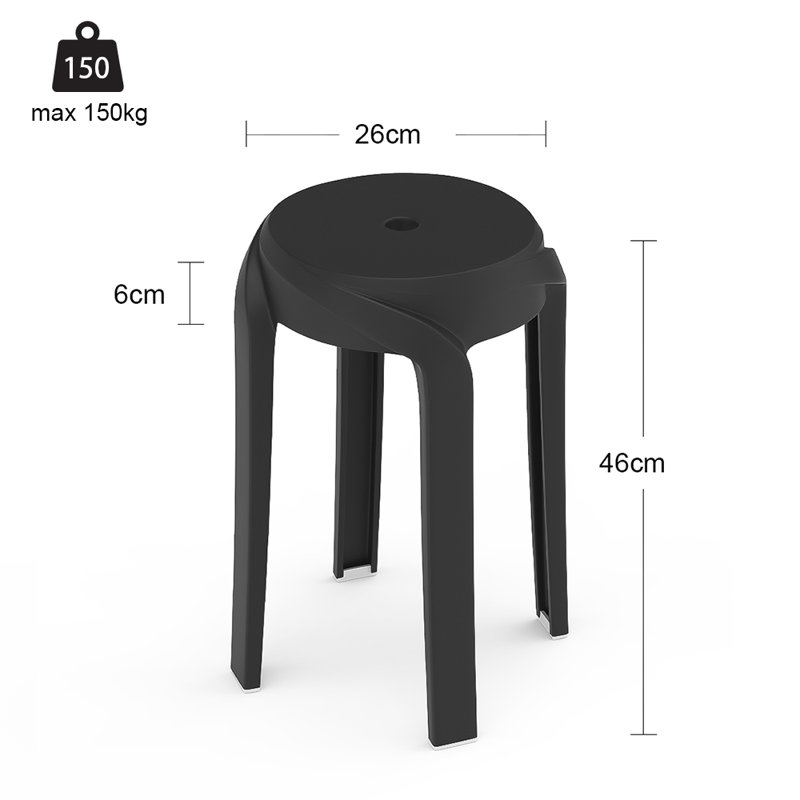 Anajee Plastic Accent Stool