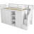 Gaspare Kids Twin Bunk Bed with Drawers-856179381