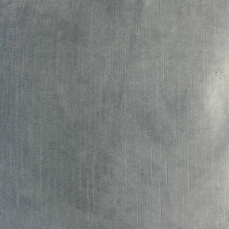 Housse de coussin carré et insert, 22 po x 22 po, Gris