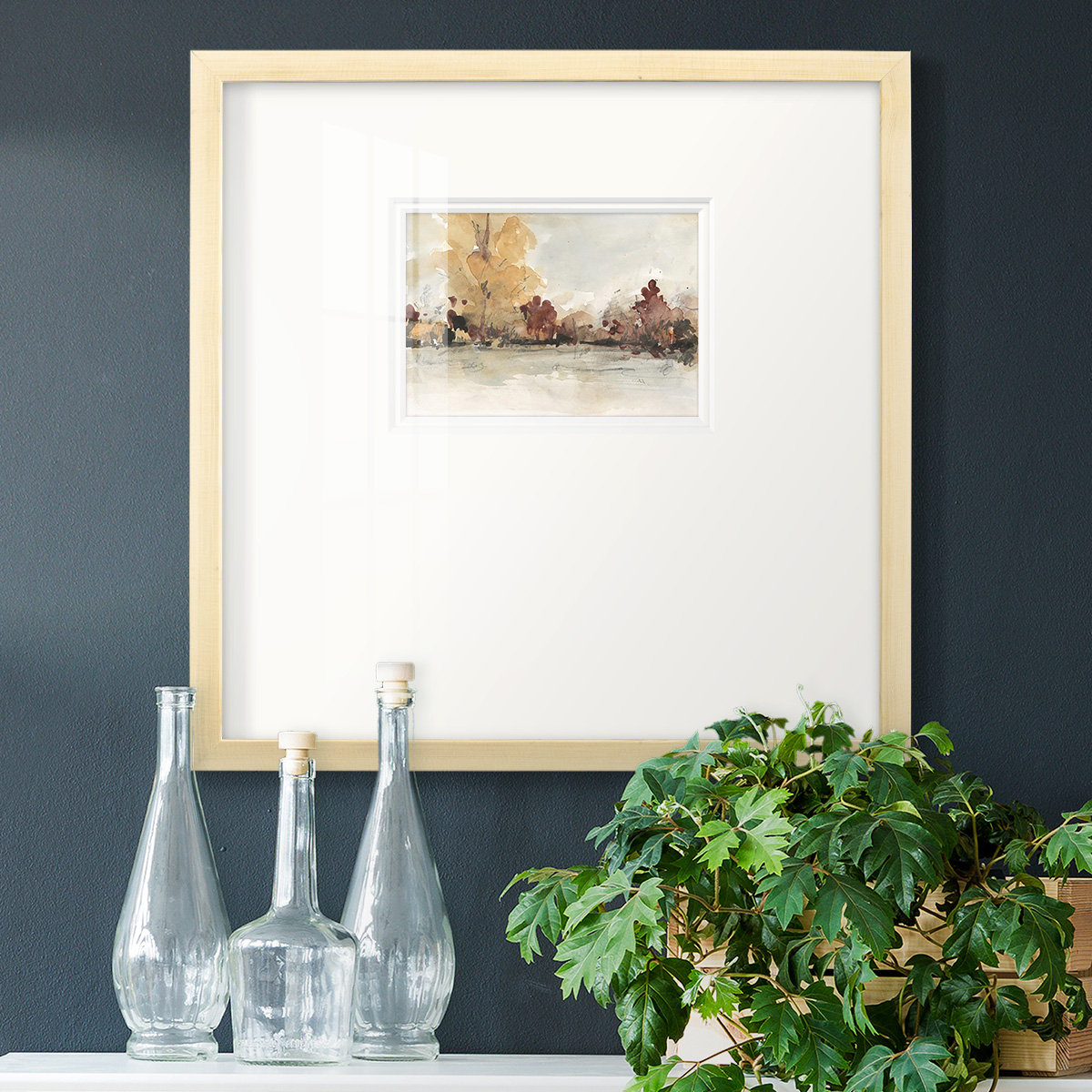 The Autumn View I, 17" H x 17" W x 1.25" D