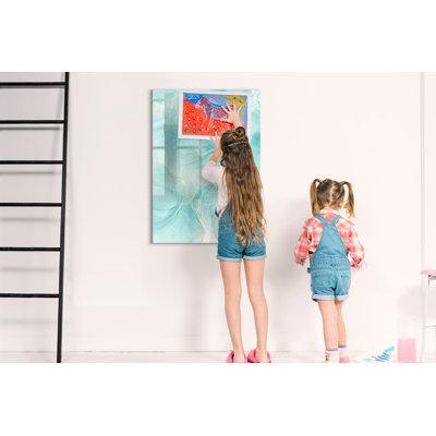 Magnetic Glass Photo Memo Board