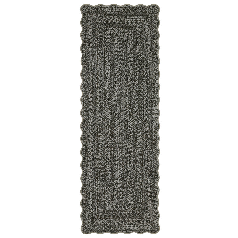 Area Rugs Washable Area Rug Braided Stain Resistant Rug Non-Slip Farmhouse Floor Cover for Living Room Dining Bedroom Decor,Linen