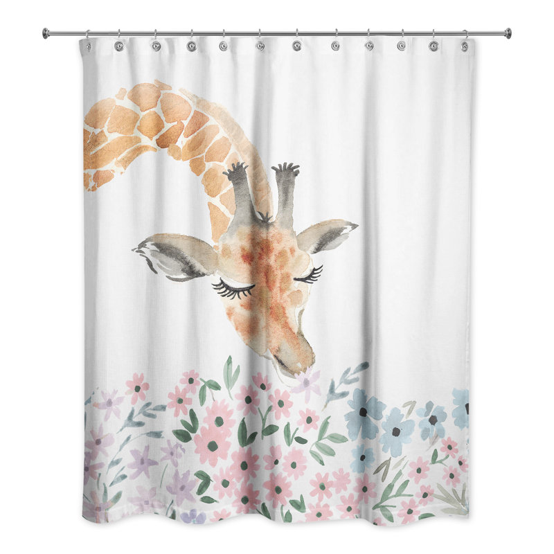 Rideau de douche Girafe