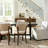 Dawna 78" Solid Wood Trestle Dining Table-124715791