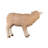 Merino Ewe Life-Size Standing Lamb Statue
