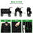 3 in 1 Foldable Double Wagon Stroller With Conopy – 200lb Capacity,Black-125148901-126039735-126039738