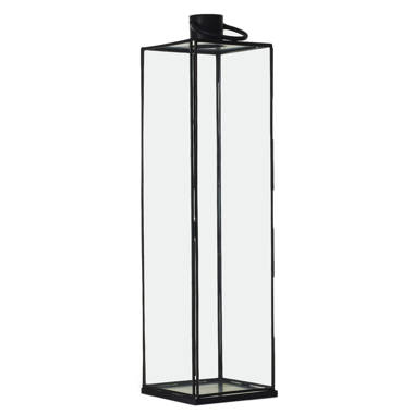 Safavieh PLT4057A Ruane Outdoor Lantern, Black