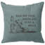 Coussin Wooded River Image - Bottes de démarrage - Paille de lin-773396005