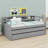 Daybed With Trundles, Storage Shelves,Light For Free And USB Charging Design-922051153