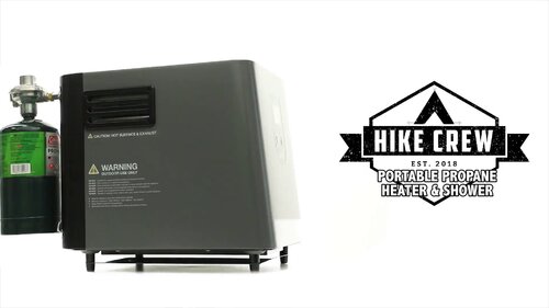 Hike Crew Portable Propane Water Heater & Shower Pump