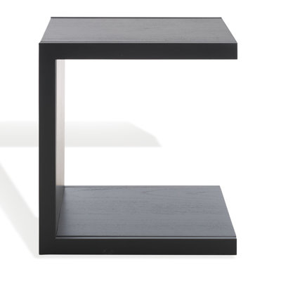 Tawney "C" Wood Accent Table