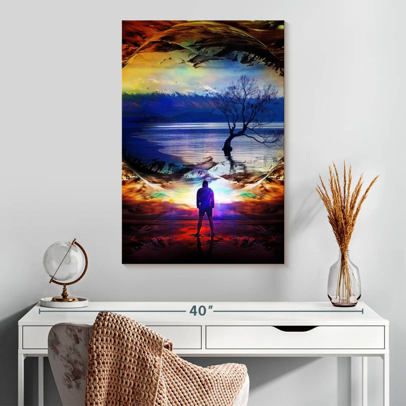 Kelan Edge Of Time, 30" H x 20" W