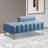 53" Sherpa Upholstered Bench End Of Bed Bench with Adjustable Back and Metal Leg-1308516228