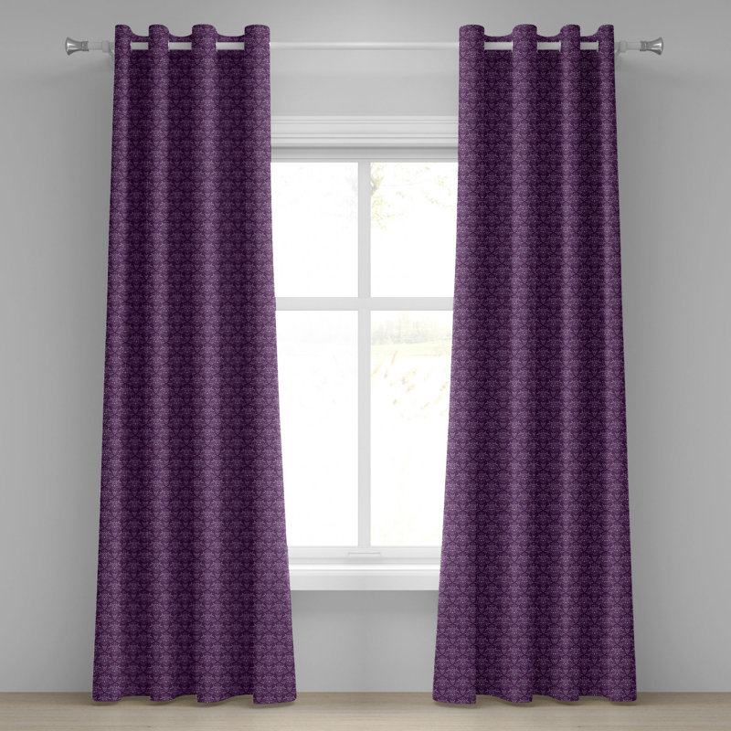Sateen Blackout Curtain Pair, 50" W x 120" L