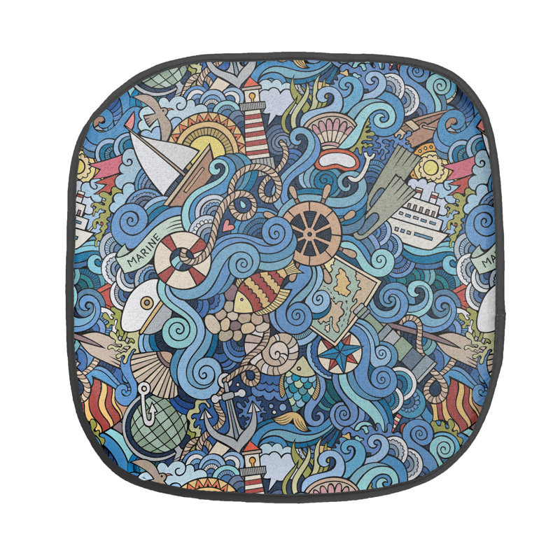 Coussin de siège papillon