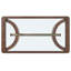 Melange Rectangular Single Coffee Table