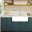 36'' L Double Bowl Fireclay Kitchen Sink