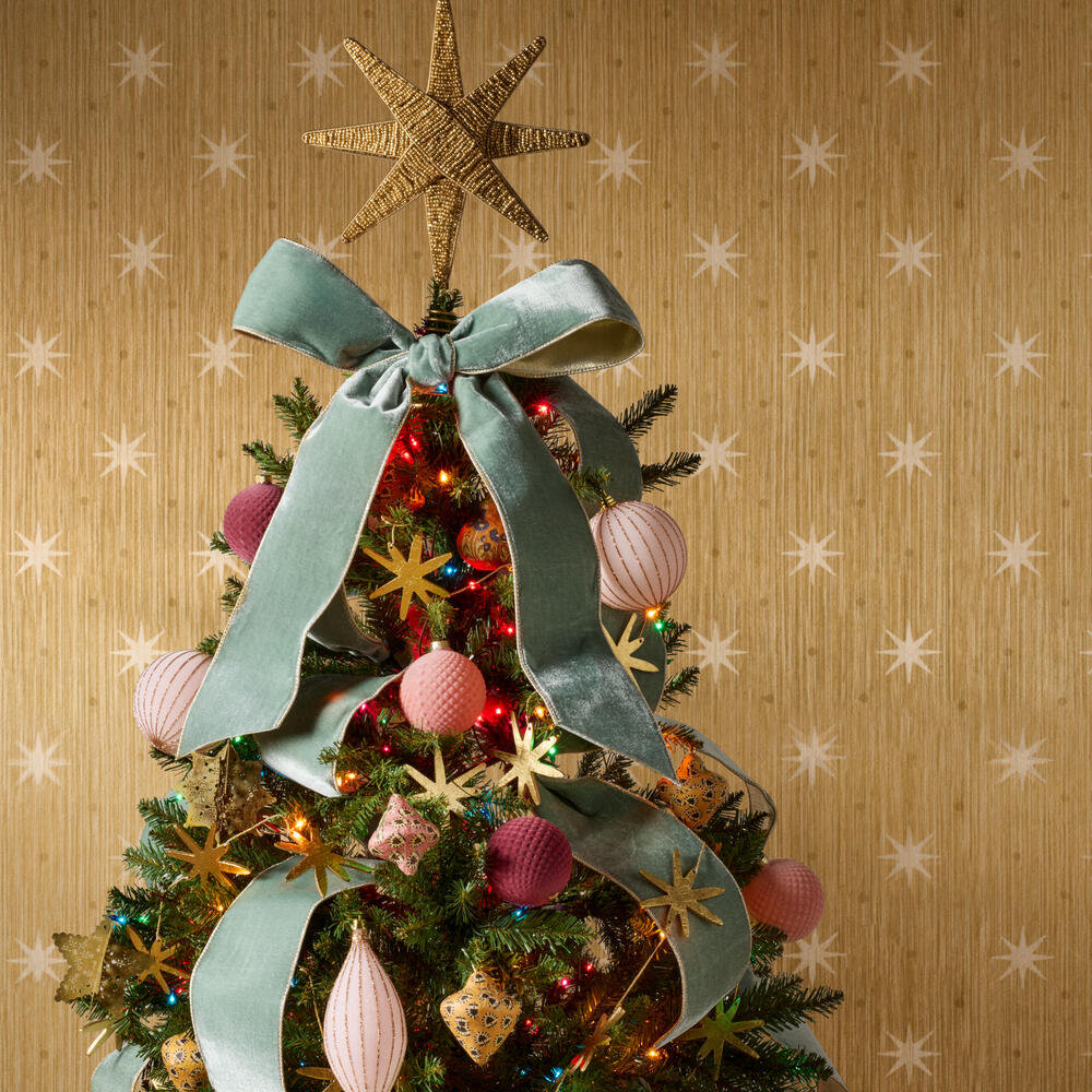 16" Tree Topper, Gold