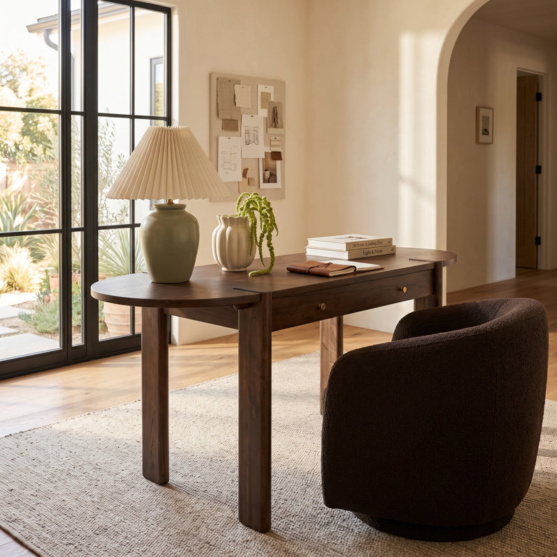 Pinot Sohan 25'' W Oval Standing Desk