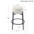 Alonsa Swivel Backless Boucle Upholstered 26.7"H Counter Stool with Steel Frame (Set of 2/3)-1774100984-1767191448