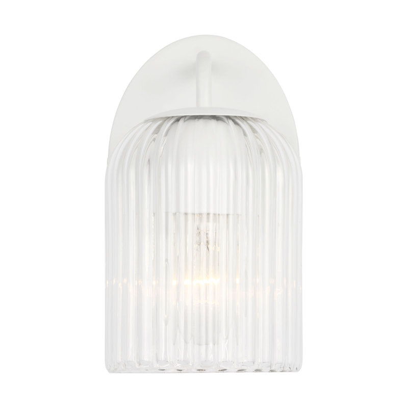 Petite applique Eisele de Génération Lighting , Une lumière, Blanc mat, H 8,375 po x l 5 po x P 6 po