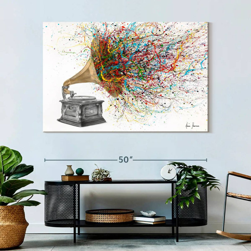 Abarca Turn It Up, 34" H x 51" W