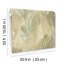 Papier peint feuille verte Melora-170946382