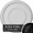 Endurathane Federal Roped Large Ceiling Medallion, 17 3/8"OD x 1 1/8"P (Fits Canopies up to 7 3/4"), Hand-Painted Black Pearl Finish-27784419