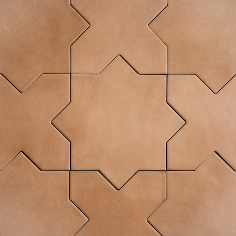 7 x 7 po Seville Carreau de mur et de plancher en porcelaine matte matte (paquet de 5,31 pieds carrés) - paquet de 34