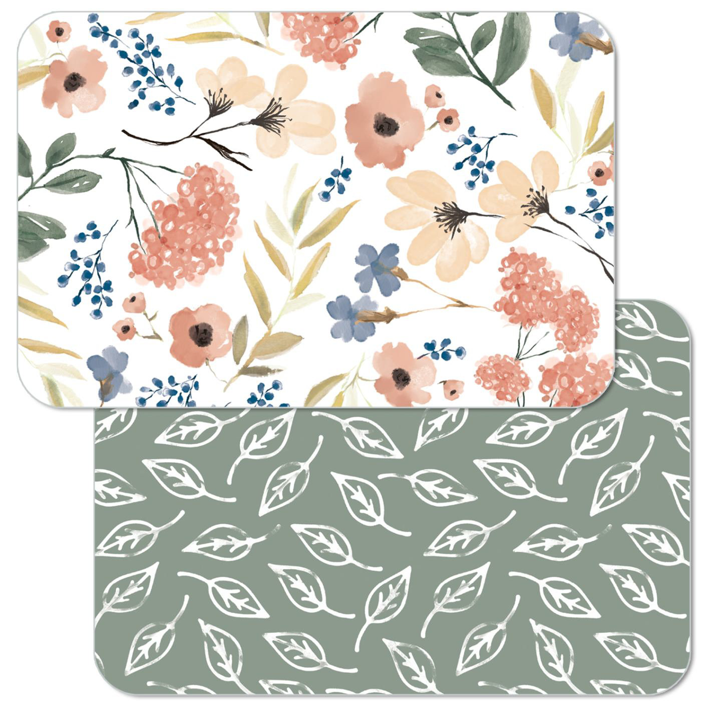 CounterArt Meadow 4 Pack Flexible Plastic Tabletop Placemats Wayfair