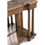 JC Traditional 72'' W Marble Console Table