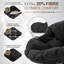 Fauteuil d'appoint pivotant avec coussin extra épais Ariyelle Papasan pour un confort ultime-88730977-88730978-132490086