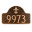 Petite 1-Line Wall Address Plaque-2136581856