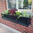 Selevae Resin Window Box Planter with Water Reservoir-1509364757-1509364759