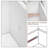Brigit Free-Standing Bathroom Cabinet with Adjustable Shelf, 3 Drawers and a Niche-1787165176-1870555993