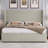 Upholstered Lift-UpStorageBed withWingback Headboard,King,Khaki-1595280957-1557355665