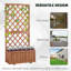 Wood Raised Garden Bed