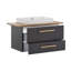 Duo 1022mm Bathroom Vanity with Integrated Ceramic Basin-1462015391