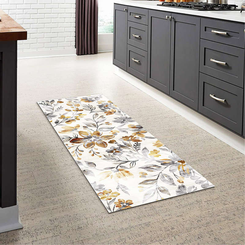 Tapis d'intérieur et d'extérieur lavable antidérapant, Tapis de couloir 2 pi x 5 pi 6 po
