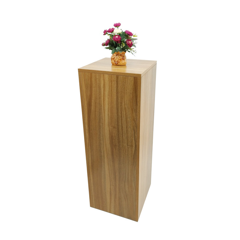 42" Tall Cube Pedestal Table Display Glorifier Riser Flower Sculputure Lamp Stand