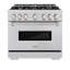 ZLINE 36” Classic Gas Range w/ 6 Burner Cooktop & Convection Oven in Stainless Steel