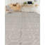 Tapis gris de haute qualité noué à la main