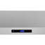 30 po Hotte T-1909-1-CL Merlara convertible sous-comptoir 406 pi3 / min en acier inoxydable brossé avec filtres à chicane, commande tactile, lumières DEL