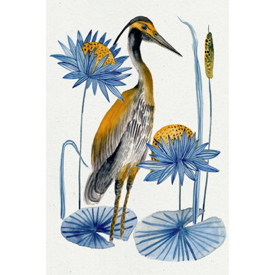 Heron Pond II by Melissa Wang - Painting