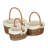 Wicker Laundry Basket with Handles
